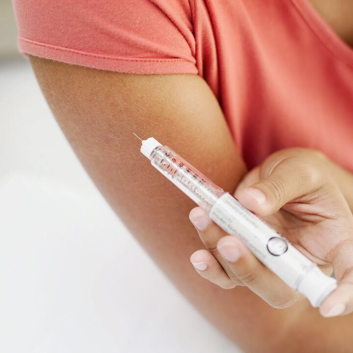 Inholus in diabetes